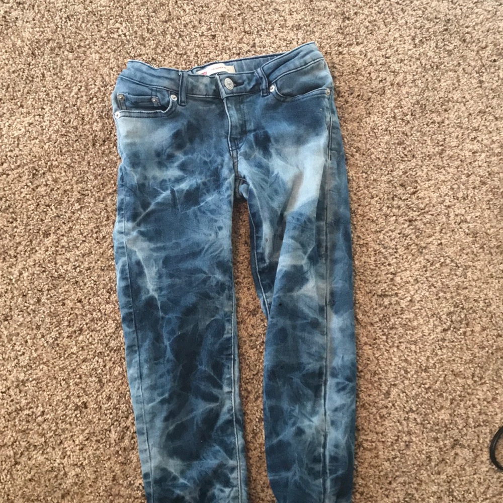 Flame Print Levi Pants